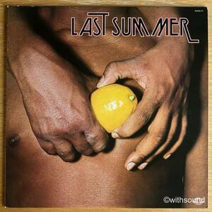 LAST SUMMER 晩夏 国内オリジナル盤 LP 長嶺ヤス子 清水靖晃 YASUAKI SHIMIZU 1979 SEVEN SEAS SKS(S)-74