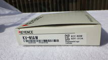 ★KEYENCE キーエンス KV-N14AT プログラムコントローラ　KV-N1AW 増設アクセスウィンドウカセット付き　K421A_画像4