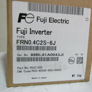 富士電機 FRN0.4C2S-6J 外箱汚れ有 コンパクト形インバータ FRENIC-Mini(C2)シリーズ Fuji Electricの画像2