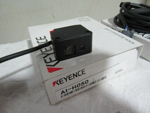 KEYENCE キーエンス 面光電 分離型センサヘッド アンプセット AI-H050 AI-1000 OP-87056 OMRON S8FS 他全部で！_画像3