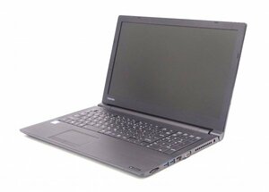 【ジャンク品/部品取り用 】ノートPC TOSHIBA dynabook B55/F Core i3-6006U メモリなし/SSDなし ヒンジ不良 @J016