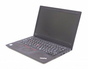 【ジャンク品/部品取り用 】ノートPC Lenovo ThinkPad L380 Core i3-8130U メモリなし/SSDなし 起動不良 ＠J128