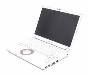 【ジャンク品/部品取り用 】ノートPC Panasonic CF-SV7RDCVS Core i5-8350U メモリ8GB/SSDなし 液晶表示不良 ＠J121