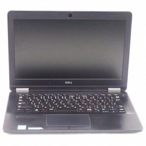 【ジャンク品/部品取り用 】ノートPC DELL Latitude E7270 Core i5-6200U メモリなし/SSDなし キートップ欠損 ＠J114の画像3