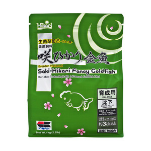 ▽キョーリン 咲ひかり金魚 育成用 沈下 1kg×6袋 　送料無料 但、一部地域除