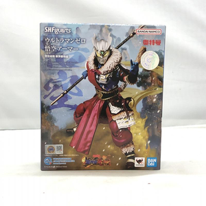 【中古】バンダイ S.H.Figuarts ウルトラマンゼロ 悟空アーマー 開封品 中国限定 ウルトラマン英雄伝[240097192876]