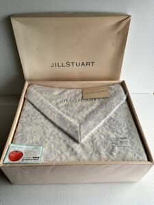 ★未使用品★ JILLSTUART シルクコットン 毛布(羽毛部分)西川 リビング 日本製 絹 綿 ポリエステル 寝具