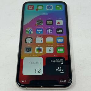 SIMフリー iPhone 11 Pro 256GB MWC82J/A 判定○ シルバー SIMロック解除済 Apple アップル 現状 ジャンクの画像4