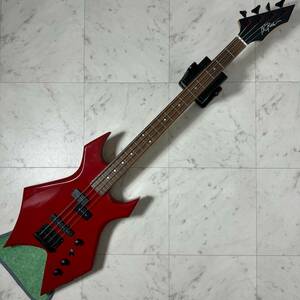 B.C.Rich B.C.リッチ WARLOCK ワーロック エレキベース レッド LA California USA