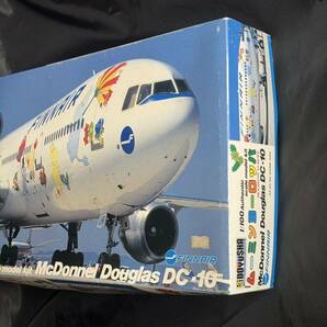 未組立新品【1/100 ムーミン ヨーロッパ DC-10 】 1990 フィンランド航空 童友社 ｜当時物 国内正規品 プラモデル 飛行機 旅客機 の画像9