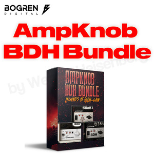 Bogren Digital AmpKnob BDH Bundle 2024.4【Win】〈かんたんインストールガイド付き〉永久版 無期限使用可 台数制限なし