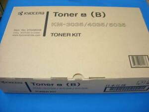 即決◆京セラ/Toner(B)トナーB◆KM-3035/KM-4035/KM-5035/KM-2530/KM-2531/KM-3530/KM-3531/KM-4030/KM-4031用トナー◆純正/未使用