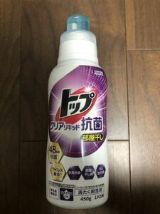 【送料込み即決】LION 液体洗剤トップ61本！クリアリキッド抗菌本体450g×1本と詰め替え350g×60本