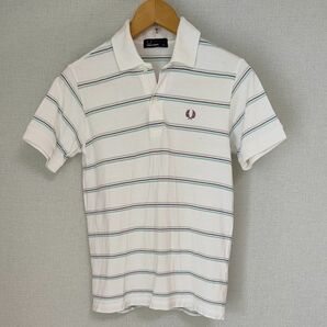 FRED PERRY×BEAMS / 別注 マルチボーダーポロ