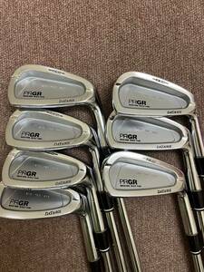 名器　プロギアDATA801FORGED 4-PW ７本　M43