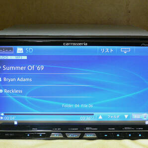 ★★★carrozzeria 最終2022年更新/地デジ/SD/Bluetooth/DVD/CD AVIC-ZH77 動作保証 即決は送料無料★★の画像6