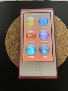 iPod nano 16GB 第7世代 MD475J ピンク　Apple 本体のみ