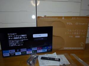 美中古品 TCL 液晶カラーテレビ 32S5401 2023年製 フルハイビジョン スマート液晶テレビ Google TV グーグル