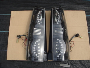  Wagon R MH21 22 LED custom Factory tail current . turn signal inner black lame 