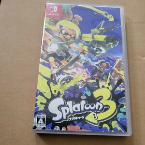 ニンテンドースイッチ Splatoon３ケースのみ