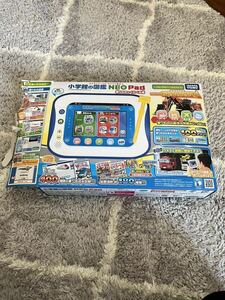 小学館の図鑑 NEO Pad ~ 乗りもの + くらべる編 ~ ACアダプタ付き 完動品