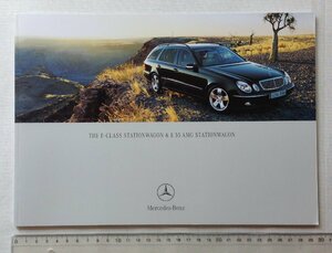 ★[A61162・THE E-CLASS STATIONWAGON & E55 AMG STATIONWAGON カタログ ] 2005年2月。メルセデス・ベンツ ★