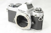 ★動作品★NIKON ニコン フィルム一眼レフカメラ FE シルバー ニコンFマウント/#2965_画像1