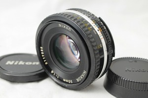 ★美品★ニコン Nikon Ai-s AIS 50mm F1.8 パンケーキレンズ 単焦点 Fマウント/#2958