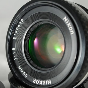 ★美品★ニコン Nikon Ai-s AIS 50mm F1.8 パンケーキレンズ 単焦点 Fマウント/#3021の画像2