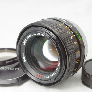 ★美品★Canon FD 55mm F1.2 S.S.C 単焦点 標準 大口径レンズ キヤノン FDマウント/#2991の画像1