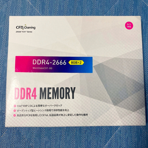 CFD メモリ DDR4-2666 8GB x 2枚組 計16GB W4U2666CX1-8Gの画像1