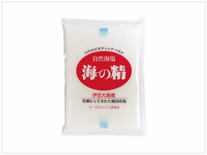 ［即決・送料無料］海の精 天然塩 500g 立体塩田 平釜 天日干し 減塩より良質な塩を