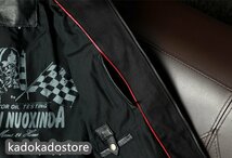 新品特売★ライダース 新品 フライトジャケット 本革 イタリアンレザー 牛革 レザージャケット MA-1 立襟 ブルゾン バイクウェアS-5XL_画像5