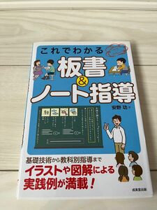 これでわかる板書&ノート指導　小学校教員　教師　指導書　初任者　参考本