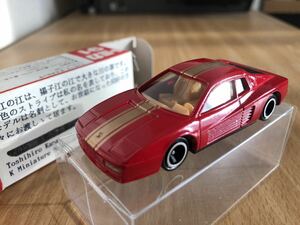 トミカ 赤箱 フェラーリ テスタロッサ 金江特注品 日本製