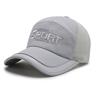帽子 メンズ メッシュ キャップ スポーツ ランニング UVカット速乾 軽薄 つば長 紫外線対応 男女兼用-白の画像9