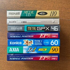 1円スタート SONY maxell AXIA カセットテープ 記録媒体 メタルテープの画像8