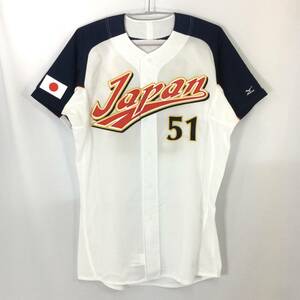 【美品】WBC 2006 日本代表 イチロー #51 プロコレ ユニフォーム ホーム Oサイズ 野球 侍ジャパン Mizuno ミズノ