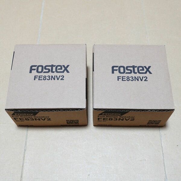 FOSTEX フォステクス FE83NV2 8cm フルレンジ ペア