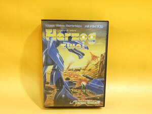 【中古】メガドライブ　ヘルツォーク　ツヴァイ　Herzog Zwei　MD　テクノソフト　【ゲーム】B3　S1185