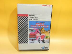 【中古】X68000　FULL THROTTLE　ディスク2枚　タイトー　シャープ　難あり【PCゲーム】J2　S1193