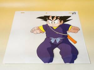 【中古】セル画　ドラゴンボール②　孫悟空　子供時代　忍者服　鳥山明　J1　S1375