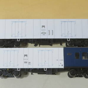 【鉄道模型】HOゲージ アクラス トラムウェイ GH-001S 貨車 日本国有鉄道 レムフ10000 レサ10000 2両セット【中古】J2 T392の画像2