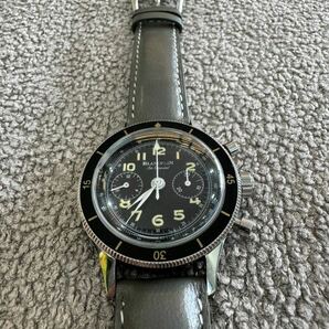 ブランパン BLANCPAIN エアコマンド ロノグラフ 腕時計 メンズ 中古の画像1