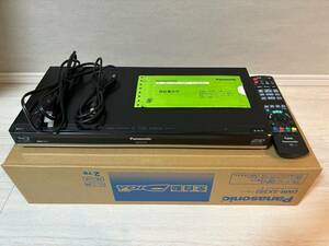 【ジャンク商品】【作動確認済】パナソニック Ｐａｎａｓｏｎｉｃ ＤＭＲ-ＢＺＴ６００ ブルーレイディスクレコーダー ５００GB リモコン付