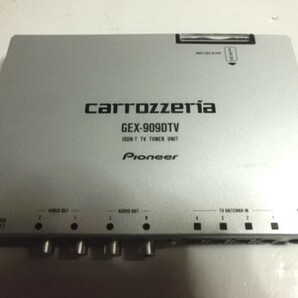 Carrozzeria カロッツェリア フルセグ 地デジチューナー ４×4 GEX-909DTV リモコン B-CASカード付きの画像2
