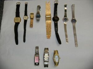 ★腕時計おまとめ/SEIKO・Charles Vogele・WITTNAUER・CRATER・Angelo Jurietti・Casio・liebe 他/計11個/クォーツ/ジャンク品扱い★