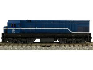  Taiwan railroad model Touch Rail iron main . model R100 diesel locomotive blue NR1004