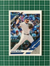 即決のみ！★PANINI MLB 2019 DONRUSS BASEBALL No.138 DAVID BOTE【CHICAGO CUBS】ベースカード 19★同梱発送可能！_画像1