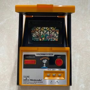 ニンテンドー　パノラマスクリーン　スヌーピー ゲームウォッチ